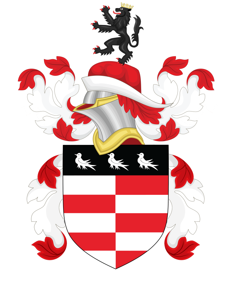 Coat of Arms of Louis Allan Barratt, Baron of Irrus
