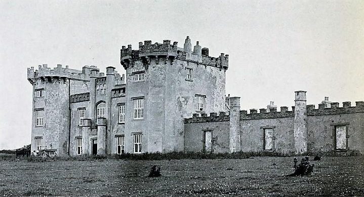 Castle of the Binghams, heirs to the Barons of Irrus after the Cromwellian war, located on their estate on Erris Head